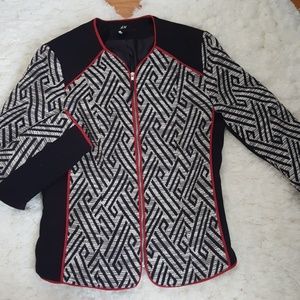 Beautiful Abstract Patterned Jacket/Blazer